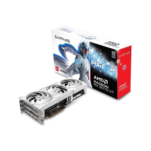 کارت گرافیک مبتنی بر AMD سافایر مدل PURE RX 9070 OC GDDR6 16GB