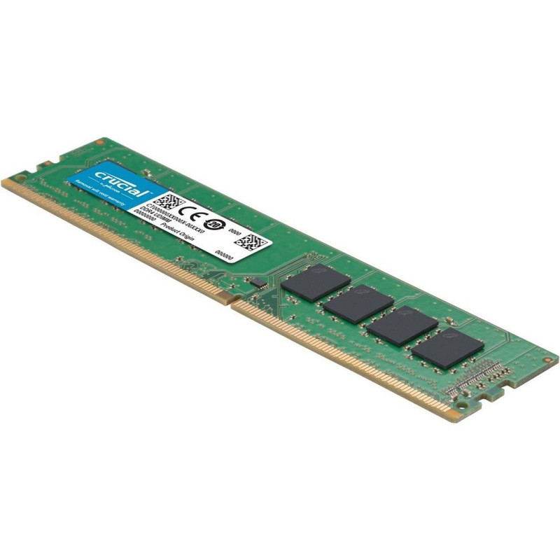 رم دسکتاپ کروشیال DDR4 تک کاناله 16 گیگابایت 3200 مگاهرتز CL22 مدل CT16