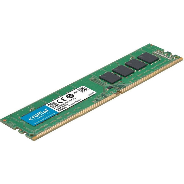 رم دسکتاپ کروشیال DDR4 تک کاناله 16 گیگابایت 3200 مگاهرتز CL22 مدل CT16