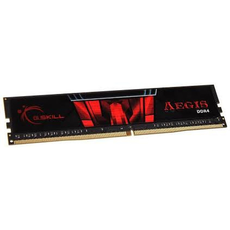 رم دسکتاپ جیاسکیل DDR4 تک کاناله 8 گیگابایت مدل AEGIS فرکانس 3200 مگاهرتز تایمینگ CL16