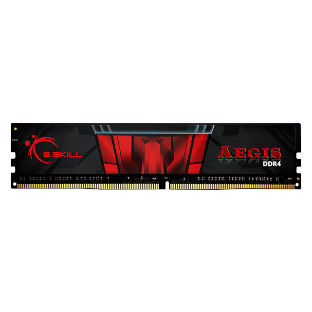 رم دسکتاپ جیاسکیل DDR4 تک کاناله 8 گیگابایت مدل AEGIS فرکانس 3200 مگاهرتز تایمینگ CL16