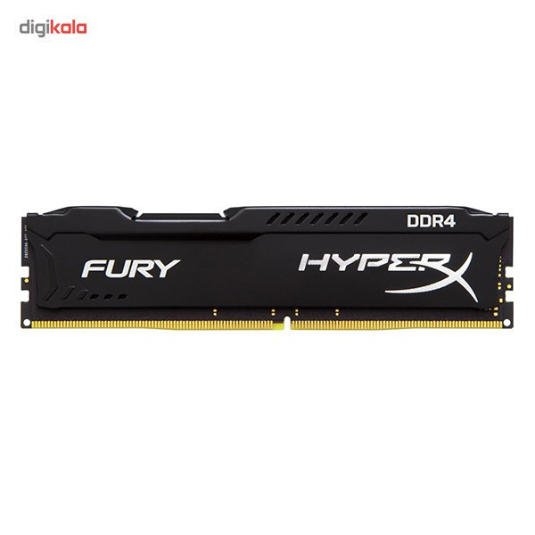 رم دسکتاپ کینگستون مدل HyperX Fury DDR4 2400MHz CL15 ظرفیت 8 گیگابایت