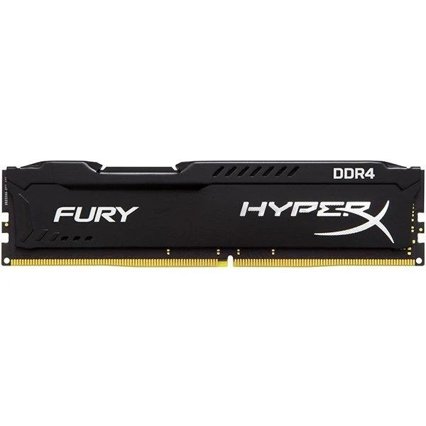 رم دسکتاپ DDR4 تک کاناله 3200 مگاهرتز CL16 کینگستون مدل HyperX Fury ظرفیت 16 گیگابایت