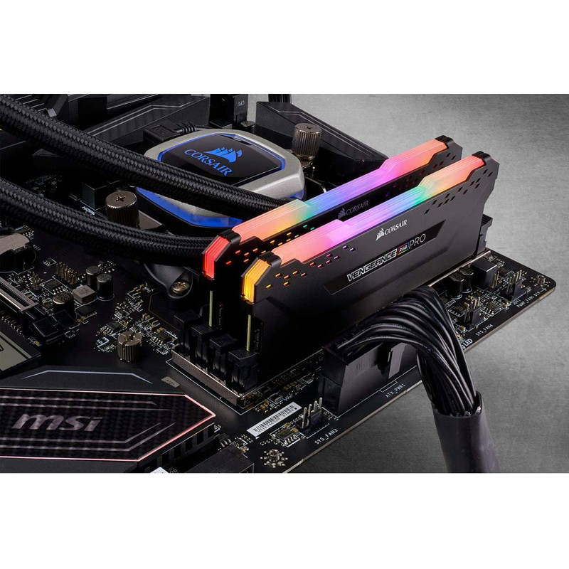 رم دسکتاپ کورسیر Vengeance RGB Pro DDR4 دوکاناله 32 گیگابایت 3600 مگاهرتز CL18