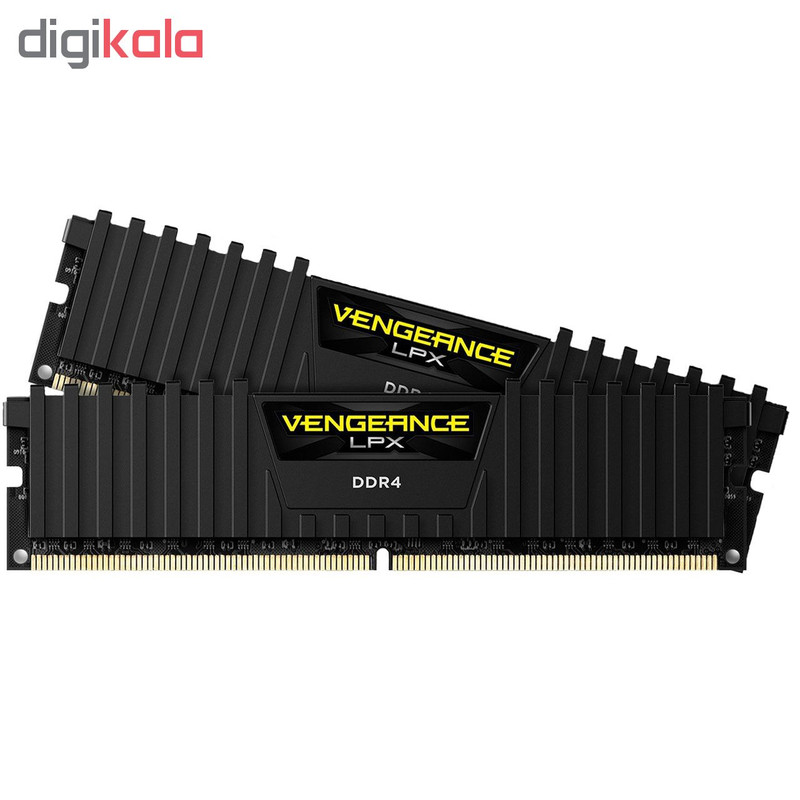 رم دسکتاپ کورسیر DDR4 مدل Vengeance LPX  دو کاناله 32 گیگابایت (2*16GB) 3200 مگاهرتز