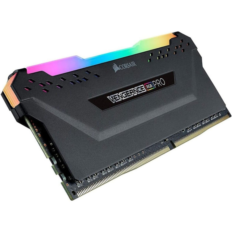 رم دسکتاپ کورسیر DDR4 مدل VENGEANCE RGB ظرفیت 8 گیگابایت تک کاناله 3200 مگاهرتز CL16