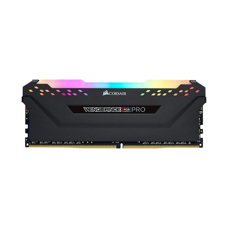 رم دسکتاپ کورسیر DDR4 مدل VENGEANCE RGB ظرفیت 8 گیگابایت تک کاناله 3200 مگاهرتز CL16