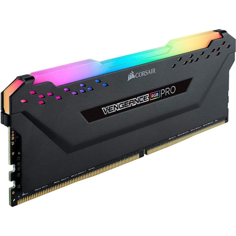 رم دسکتاپ کورسیر DDR4 مدل VENGEANCE RGB ظرفیت 8 گیگابایت تک کاناله 3200 مگاهرتز CL16