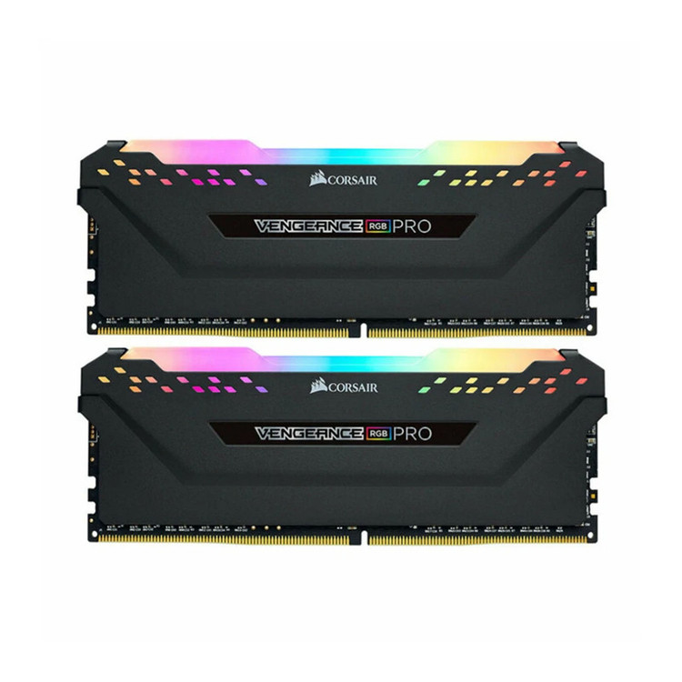 رم دسکتاپ Corsair مدل VENGEANCE RGB PRO دو کاناله DDR4 ظرفیت 64GB فرکانس 3600MHz تایمینگ CL18