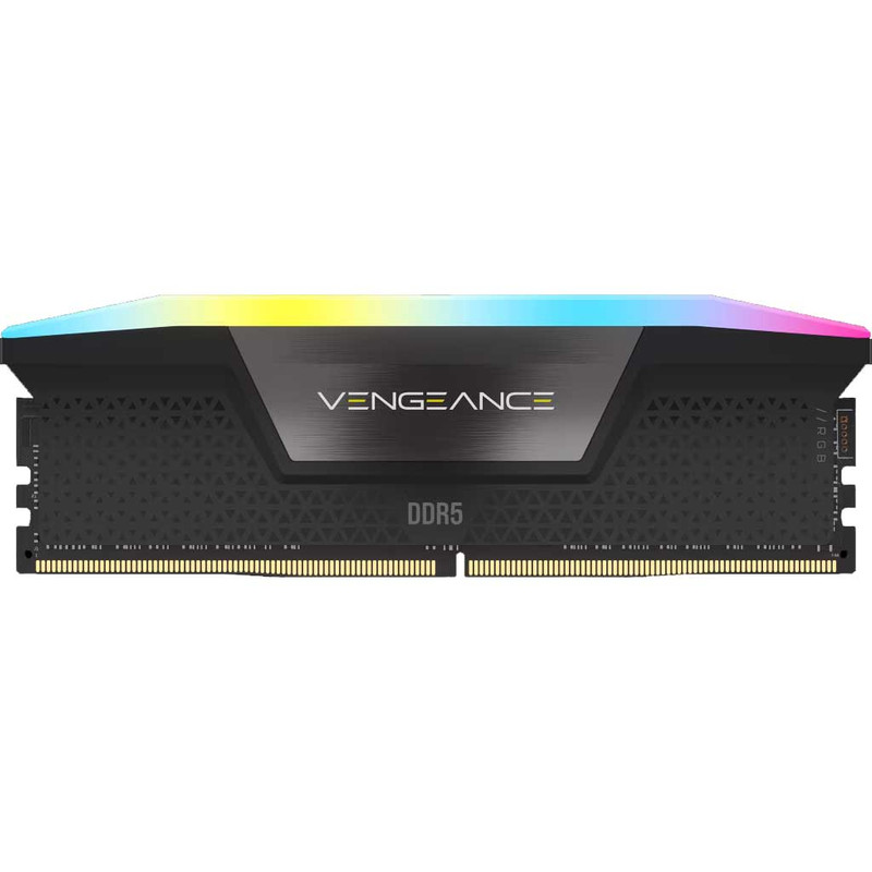 رم دسکتاپ کورسیر DDR5 مدل VENGEANCE RGB ظرفیت 16 گیگابایت تک کاناله 5600 مگاهرتز CL40