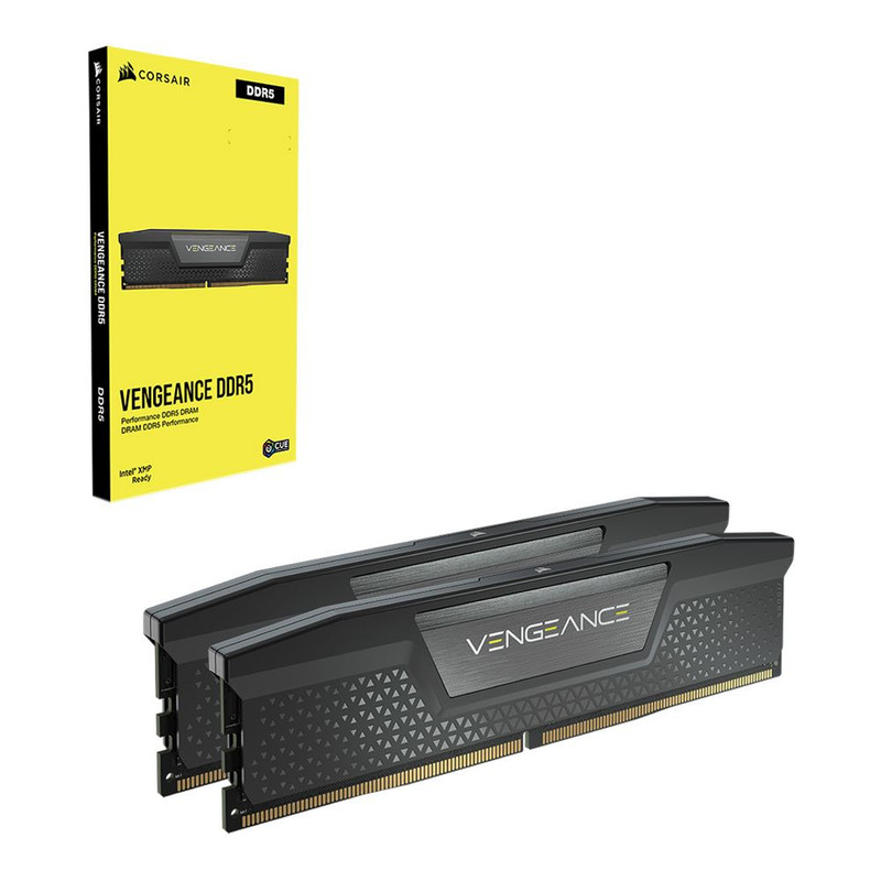 رم دسکتاپ کورسیر DDR5 مدل VENGEANCE RGB دو کاناله 32 گیگابایت 5200 مگاهرتز تایمینگ CL36