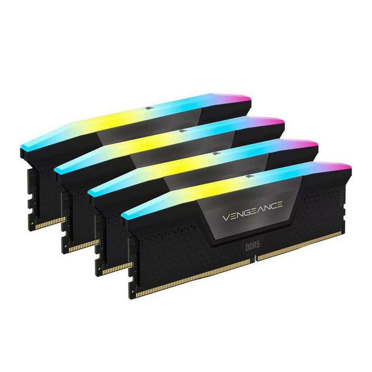 رم دسکتاپ کورسیر DDR5 مدل VENGEANCE RGB دو کاناله 32 گیگابایت 5200 مگاهرتز تایمینگ CL36