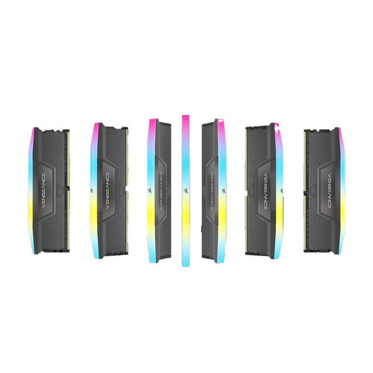 رم دسکتاپ کورسیر DDR5 مدل VENGEANCE RGB دو کاناله ظرفیت 64 گیگابایت سرعت 5600 مگاهرتز تایمینگ CL40