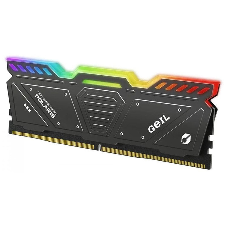 رم دسکتاپ گیل DDR5 مدل POLARIS RGB تک کاناله ظرفیت 16 گیگابایت 5200 مگاهرتز CL42