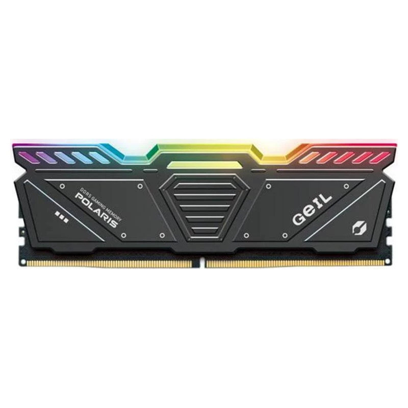 رم دسکتاپ گیل DDR5 مدل POLARIS RGB تک کاناله ظرفیت 16 گیگابایت 5200 مگاهرتز CL42