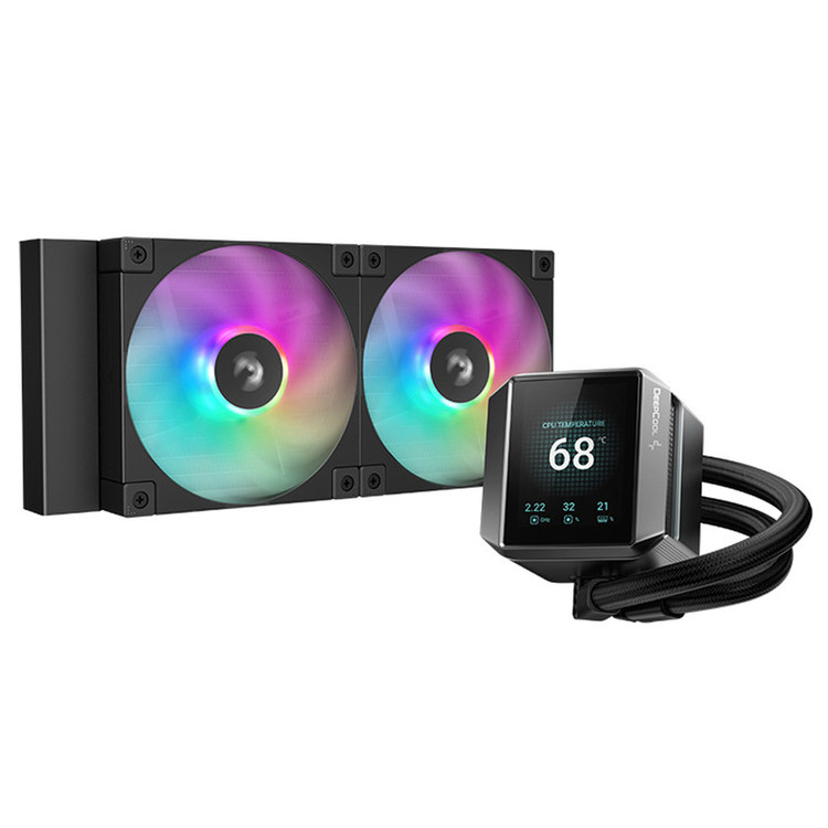 سیستم خنککننده آبی دیپ کول مدل MYSTIQUE 240 ARGB