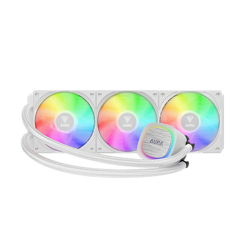 سیستم خنک کننده آبی گیم دیاس مدل AURA GL360 V2 WH