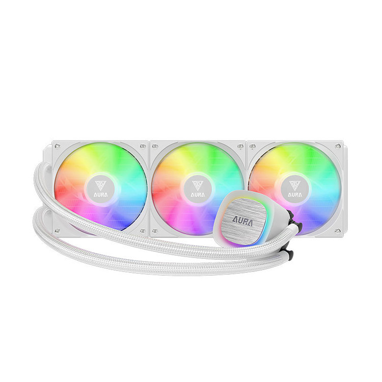سیستم خنک کننده آبی گیم دیاس مدل AURA GL360 V2 WH