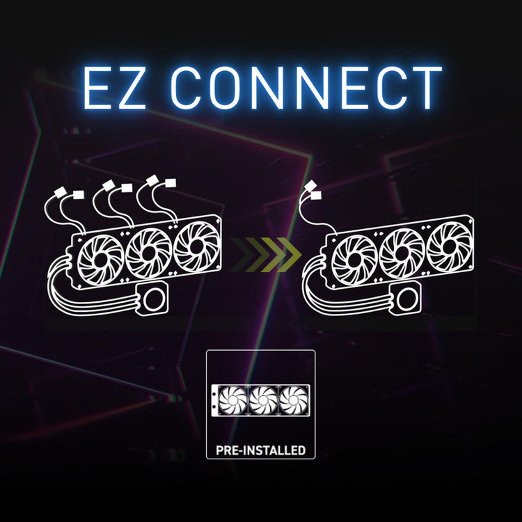 سیستم خنککننده آبی ام اس آی مدل MAG CORELIQUID I360 / WHITE