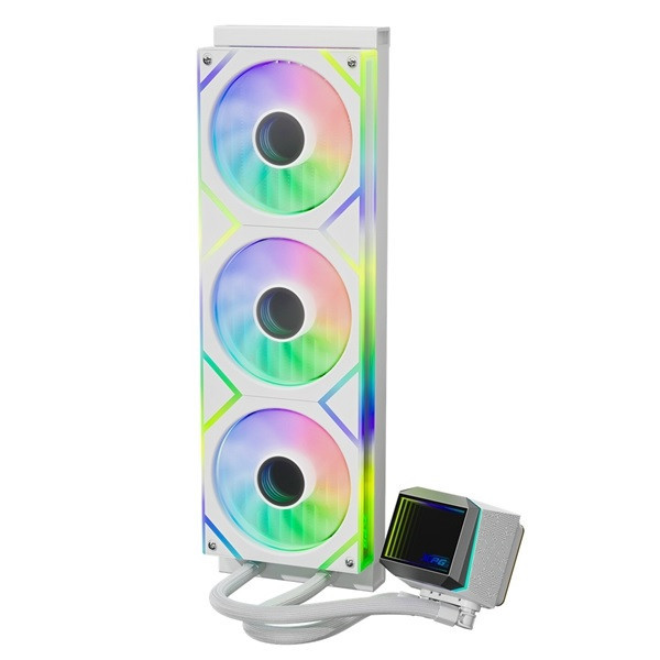 سیستم خنککننده آبی ای دیتا ایکس پی جی مدل XPG LEVANTE II 360 White