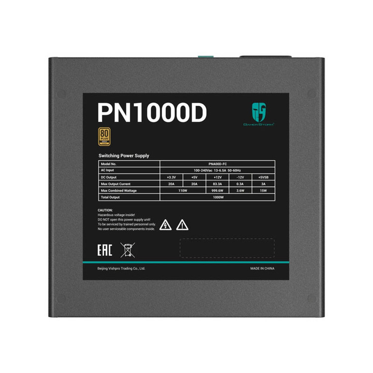 منبع تغذیه کامپیوتر 1000 وات دیپ کول مدل PN1000D
