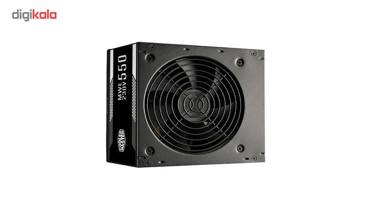 منبع تغذیه کامپیوتر کولر مستر مدل MWE white 550