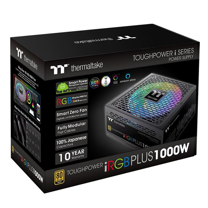 منبع تغذیه کامپیوتر ترمالتیک مدل iRGB PLUS 1000
