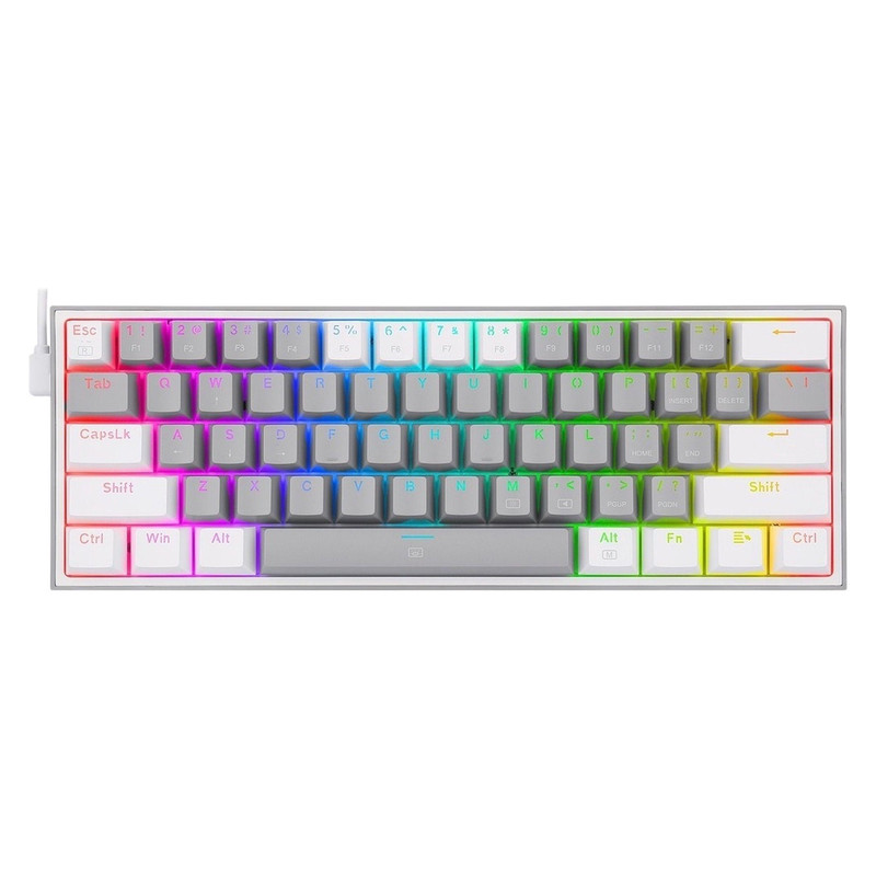 کیبورد گیمینگ ردراگون مدل K617 FIZZ سوییچ  قرمز RGB