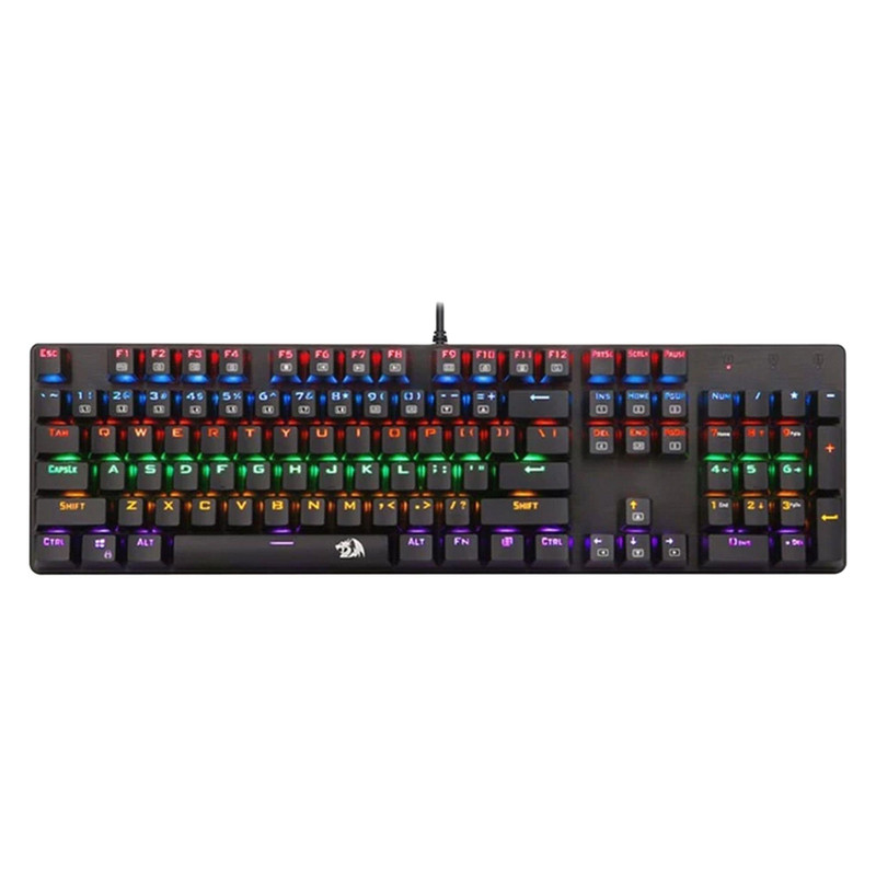 کیبورد گیمینگ ردراگون مدل K208 سوییچ آبی RGB