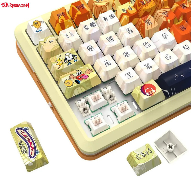 کیبورد گیمینگ ردراگون مدل FLEKACT K708 GF PRO