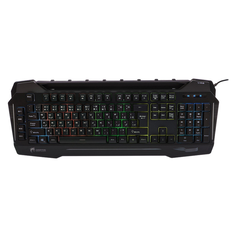 کیبورد گیمینگ گرین مدل GK702-RGB نورپردازی RGB