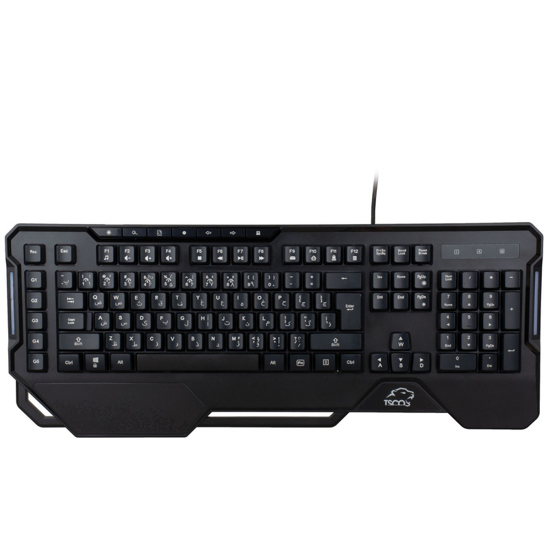 کیبورد گیمینگ تسکو مدل GK 8126 سوییچ ممبران RGB