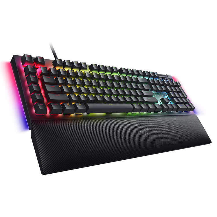 کیبورد مخصوص بازی ریزر مدل Blackwidow V4 Green Switch