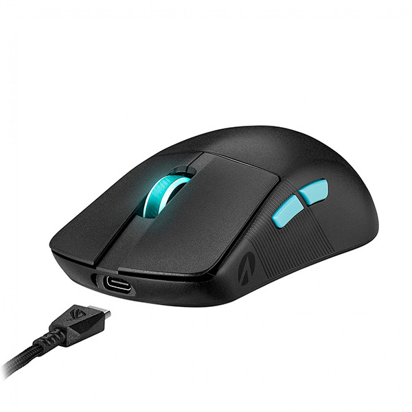 ماوس بی سیم گیمینگ ایسوس مدل Rog Harpe Ace Aim Lab Edition RGB