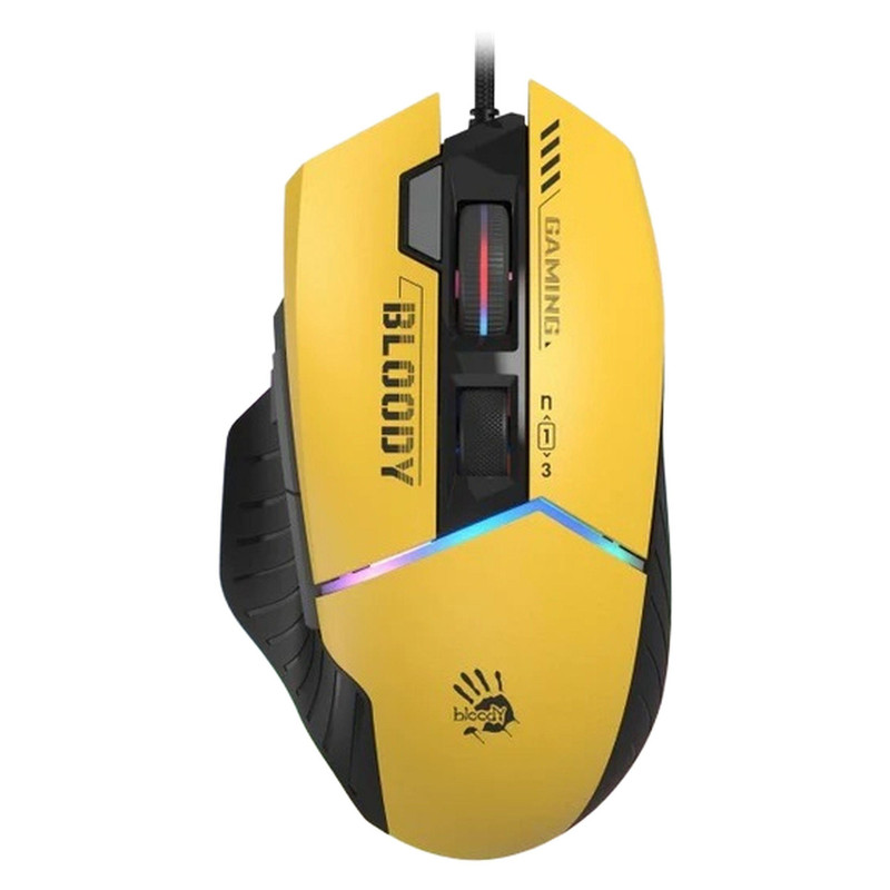 ماوس گیمینگ بلادی مدل  W95 Max Sport Lime Activated (کد dk)