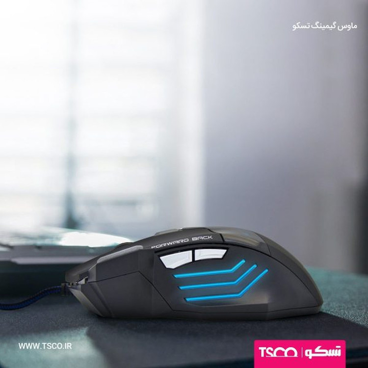 ماوس مخصوص بازی تسکو مدل TM 2018N