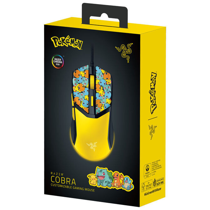 ماوس باسیم مخصوص بازی ریزر مدل Cobra Pokémon Edition