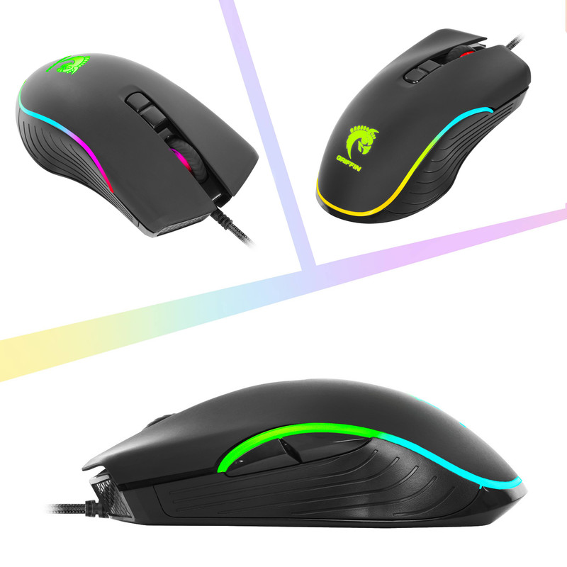 ماوس گرین مدل GM605-RGB