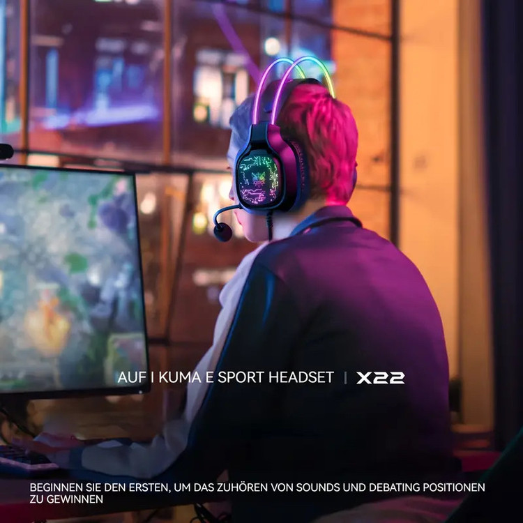 هدست گیمینگ اونیکوما مدل X22 RGB