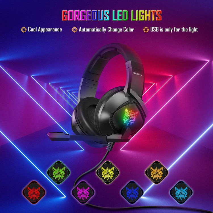 هدست گیمینگ اونیکوما K19 Professional RGB