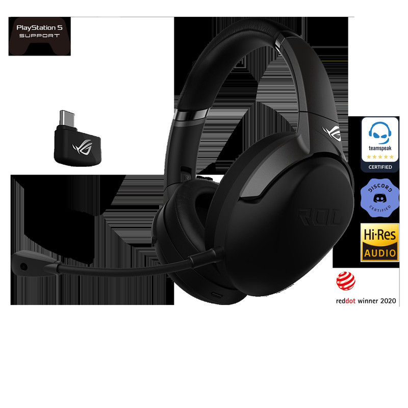 هدست بی سیم مخصوص بازی ایسوس مدل ROG Strix Go 2.4