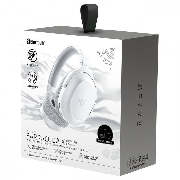 هدفون مخصوص بازی بی سیم ریزر مدل Barracuda X 2022 Mercury Edition