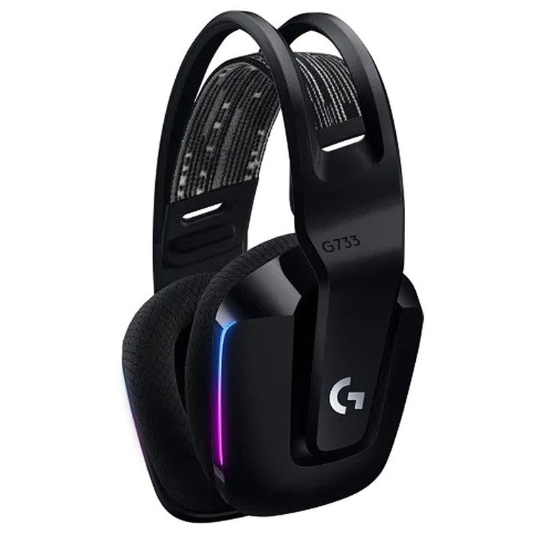 هدست لاجیتک مدل G733 LIGHTSPEED RGB BLACK