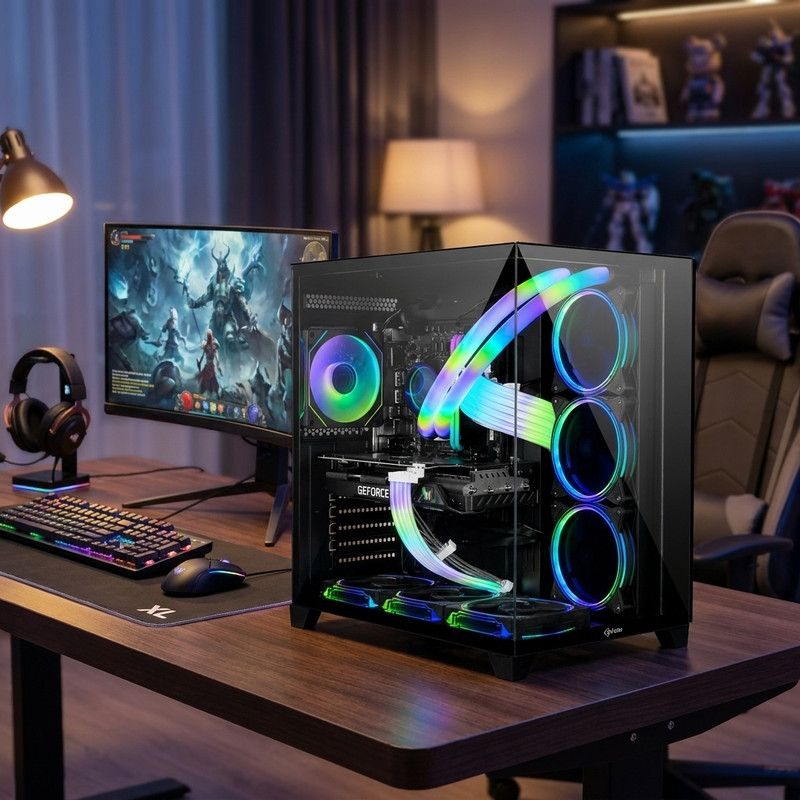 کامپیوتر دسکتاپ فاطر مدل FS-Gaming Pro Diamond 880B