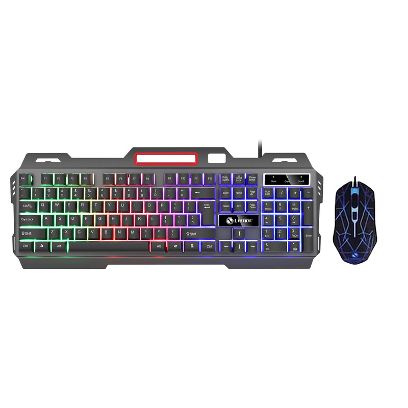کیبورد و ماوس گیمینگ لایماید مدل T19 RGB