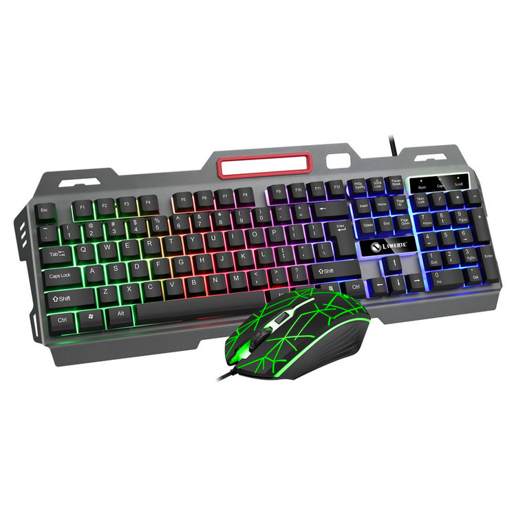 کیبورد و ماوس گیمینگ لایماید مدل T19 RGB