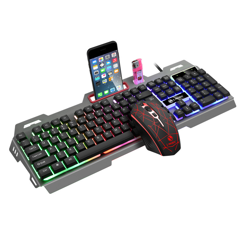 کیبورد و ماوس گیمینگ لایماید مدل T19 RGB
