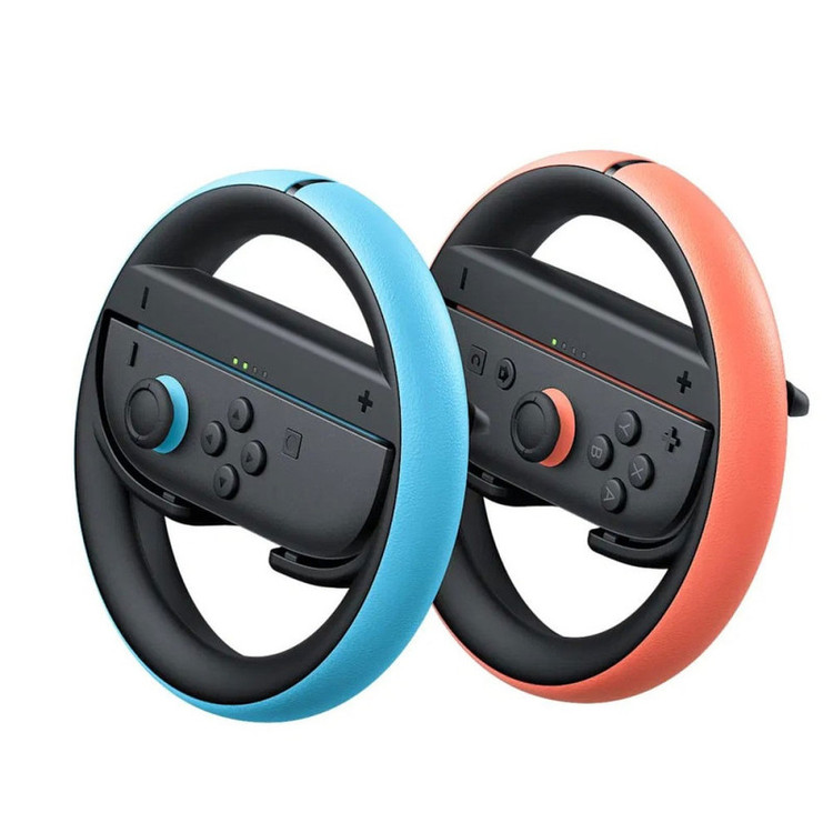 گجت دسته فرمان بازی نینتندو مدل Joy Con 2 Wheel Pair مجموعه 2 عددی