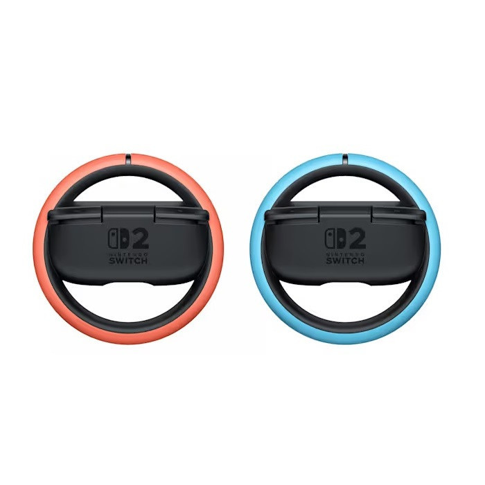 گجت دسته فرمان بازی نینتندو مدل Joy Con 2 Wheel Pair مجموعه 2 عددی