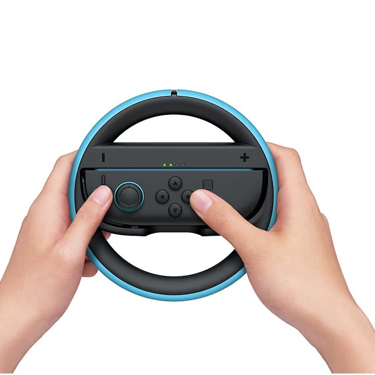 گجت دسته فرمان بازی نینتندو مدل Joy Con 2 Wheel Pair مجموعه 2 عددی